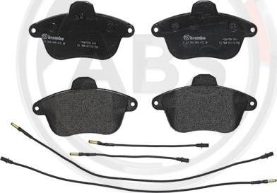 A.B.S. P61046 - Brake Pad Set, disc brake car-mod.net