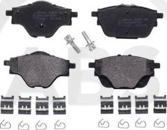 A.B.S. P61124 - Brake Pad Set, disc brake car-mod.net