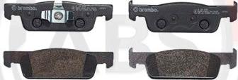 A.B.S. P68059 - Brake Pad Set, disc brake car-mod.net