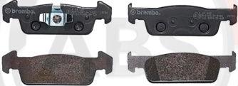 A.B.S. P68060 - Brake Pad Set, disc brake car-mod.net