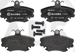 A.B.S. P68038 - Brake Pad Set, disc brake car-mod.net