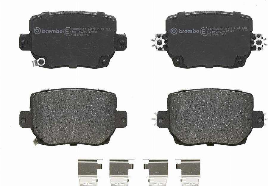 A.B.S. P 09 030 - Brake Pad Set, disc brake car-mod.net