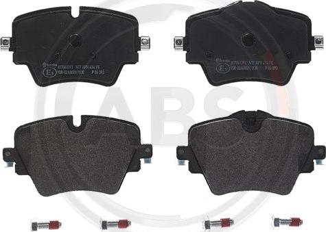 A.B.S. P06093 - Brake Pad Set, disc brake car-mod.net