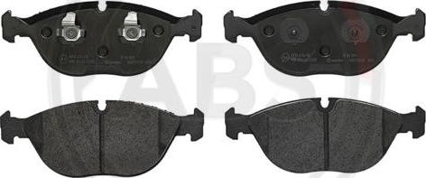 A.B.S. P06019 - Brake Pad Set, disc brake car-mod.net