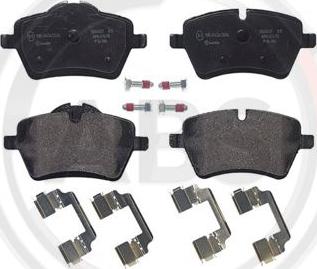 A.B.S. P06086 - Brake Pad Set, disc brake car-mod.net