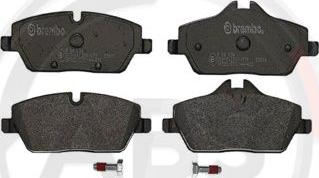 A.B.S. P06034 - Brake Pad Set, disc brake car-mod.net