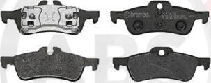 A.B.S. P06032 - Brake Pad Set, disc brake car-mod.net