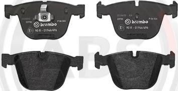 A.B.S. P06026 - Brake Pad Set, disc brake car-mod.net