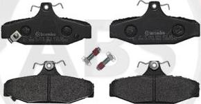 A.B.S. P15004 - Brake Pad Set, disc brake car-mod.net