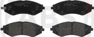 A.B.S. P15002 - Brake Pad Set, disc brake car-mod.net
