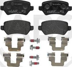 A.B.S. P10013 - Brake Pad Set, disc brake car-mod.net
