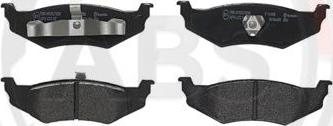 A.B.S. P11010 - Brake Pad Set, disc brake car-mod.net