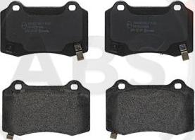A.B.S. P11024 - Brake Pad Set, disc brake car-mod.net