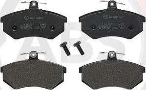 A.B.S. P85092 - Brake Pad Set, disc brake car-mod.net