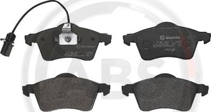 A.B.S. P85049 - Brake Pad Set, disc brake car-mod.net