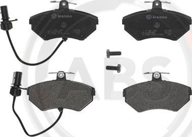 A.B.S. P85044 - Brake Pad Set, disc brake car-mod.net