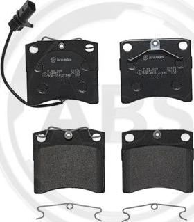 A.B.S. P85048 - Brake Pad Set, disc brake car-mod.net