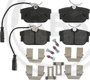 A.B.S. P85059 - Brake Pad Set, disc brake car-mod.net