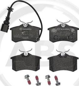 A.B.S. P85066 - Brake Pad Set, disc brake car-mod.net