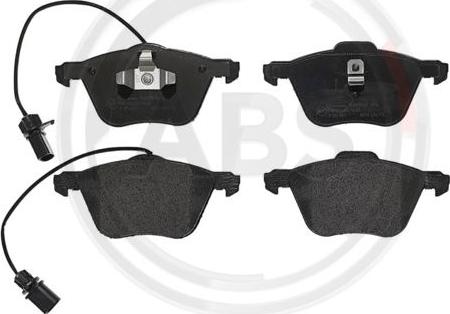 A.B.S. P85061 - Brake Pad Set, disc brake car-mod.net