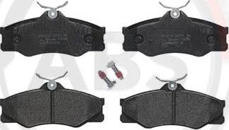 A.B.S. P85008 - Brake Pad Set, disc brake car-mod.net