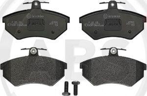 A.B.S. P85011 - Brake Pad Set, disc brake car-mod.net