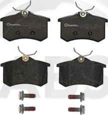 A.B.S. P85017 - Brake Pad Set, disc brake car-mod.net