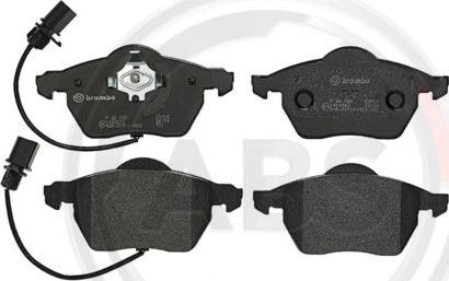 A.B.S. P85085 - Brake Pad Set, disc brake car-mod.net