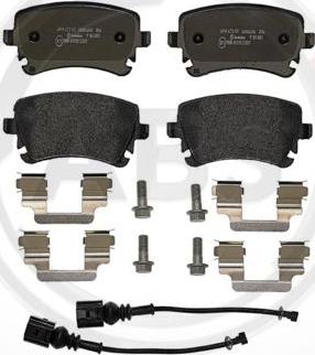 A.B.S. P85083 - Brake Pad Set, disc brake car-mod.net