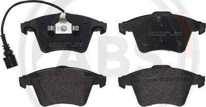 A.B.S. P85082 - Brake Pad Set, disc brake car-mod.net