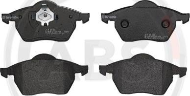 A.B.S. P85036 - Brake Pad Set, disc brake car-mod.net
