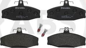 A.B.S. P85022 - Brake Pad Set, disc brake car-mod.net