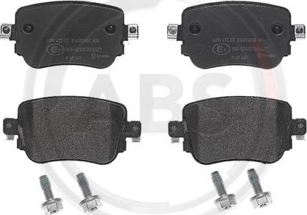 A.B.S. P85140 - Brake Pad Set, disc brake car-mod.net