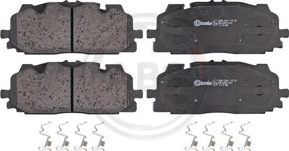 A.B.S. P85165 - Brake Pad Set, disc brake car-mod.net