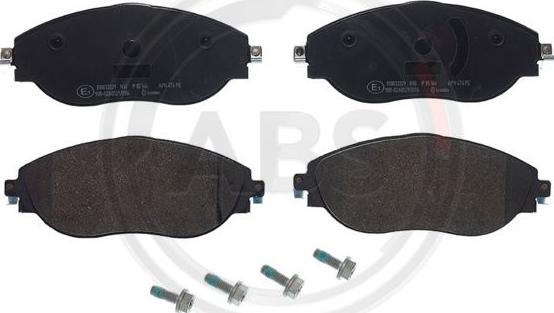 A.B.S. P85166 - Brake Pad Set, disc brake car-mod.net