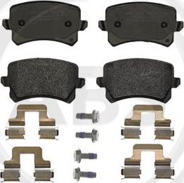 A.B.S. P85109 - Brake Pad Set, disc brake car-mod.net