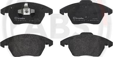A.B.S. P85105 - Brake Pad Set, disc brake car-mod.net