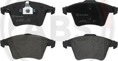 A.B.S. P85106 - Brake Pad Set, disc brake car-mod.net