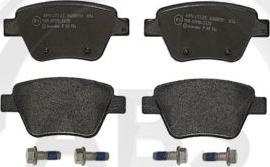 A.B.S. P85114 - Brake Pad Set, disc brake car-mod.net