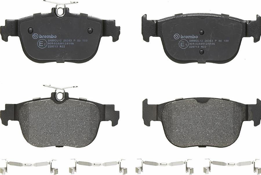 A.B.S. P 85 189 - Brake Pad Set, disc brake car-mod.net