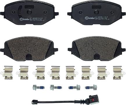 A.B.S. P85182 - Brake Pad Set, disc brake car-mod.net