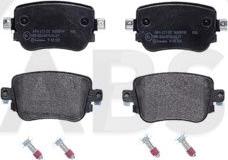 A.B.S. P85135 - Brake Pad Set, disc brake car-mod.net