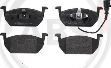 A.B.S. P85137 - Brake Pad Set, disc brake car-mod.net