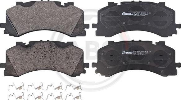 A.B.S. P85170 - Brake Pad Set, disc brake car-mod.net