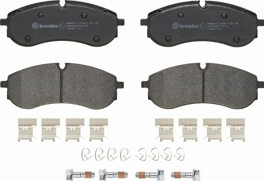 A.B.S. P 85 178 - Brake Pad Set, disc brake car-mod.net