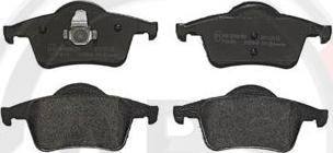 A.B.S. P86014 - Brake Pad Set, disc brake car-mod.net