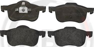 A.B.S. P86016 - Brake Pad Set, disc brake car-mod.net