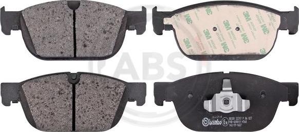 A.B.S. P86027 - Brake Pad Set, disc brake car-mod.net