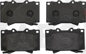 A.B.S. P83048 - Brake Pad Set, disc brake car-mod.net