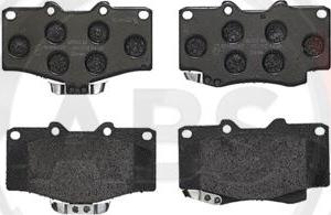 A.B.S. P83009 - Brake Pad Set, disc brake car-mod.net